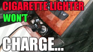 Mercedes Cigarette Lighter Issues  Auxiliary Power [upl. by Hayley]