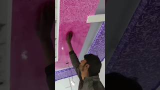 Ceiling painting texture design 💥🔥🤩 music comedy bollywood song hindisong art homedecor [upl. by Latashia]