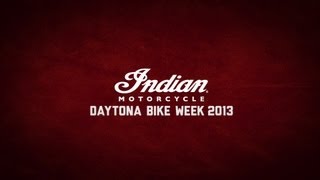 Indian Motorcycle Daytona Bike Week 2013 [upl. by Adnorehs]