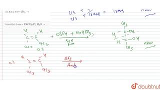 Which of the following reactions are both stereospecific and regioselective [upl. by Herzberg276]