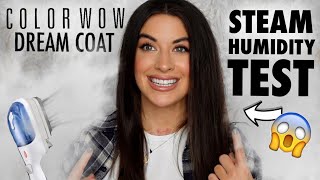 Does Color Wow DREAM COAT work  supernatural spray HUMIDITY TEST amp SHINE REVIEW [upl. by Attolrac416]