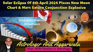 A Glimpse Of The Year 2024 8th April Solar Eclipse amp Pisces New Moon Explosive For Wars Economy [upl. by Zimmermann]