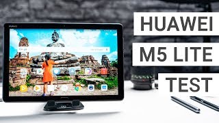 Huawei MediaPad M5 Lite 10 Test Ein gutes PreisLeistungsverhältnis [upl. by Ymirej]