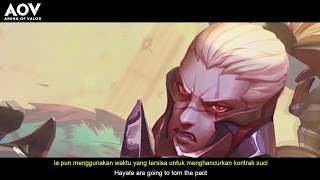 Loyalitas Dibalas dengan Keangkuhan  Hayate Lore  Garena AOV [upl. by Lilly656]