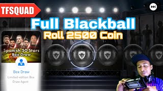 Roll Special Agent 2500 Coin quotSpanish 50 Stars Box Drawquot  PES 2018 Mobile [upl. by Yelrebma]