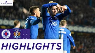 Rangers 31 Kilmarnock  Gers Sign Off For Winter Break With Dominant Win  cinch Premiership [upl. by Inattyrb]