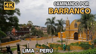 El Puente de los Suspiros y la Ermita de Barranco  Lima Perú 4K [upl. by Gylys]