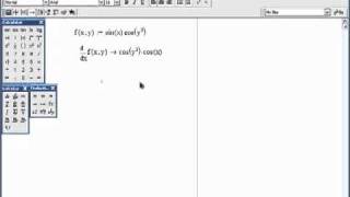 Частные производные в Mathcad [upl. by Strickler]