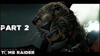 JAGUAR ATTACK  Part 2  🏺💀 Shadow of the Tomb Raider  Lets Play Walkthrough Gameplay PC [upl. by Hedvah954]