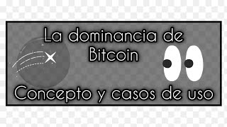 La dominancia de Bitcoin Cómo analizar con este dato 🤔 [upl. by Lennej594]