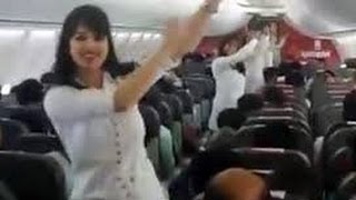 Spicejet Pilot fired on holi celebration in midair HD [upl. by Oiretule]