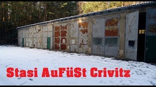 Bunker AFüSt Stasi Bunker Crivitz  Befehl quotFiligranquot [upl. by Arraik]