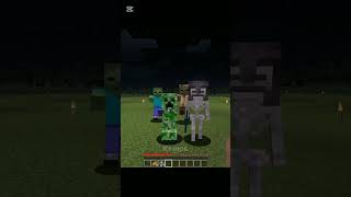 Normal stive gone at herobrine ☠ minecraft herobrine [upl. by Everest]