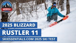 2025 Blizzard Rustler 11  SkiEssentialscom Ski Test Review [upl. by Phip]