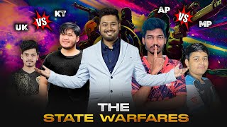 State Warfares  KTM vs UK  AP vs MP  Garena Free Fire totalgaming gyangaming [upl. by Essila736]