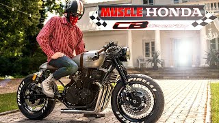 Cafe Racer Honda CB 750 quotSeven Fiftyquot by Krisbiker Customs [upl. by Aylsworth]