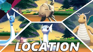 How to catch Dratini Dragonite and Relicanth in Pokémon Sword and Shield The Crown Tundra [upl. by Tohcnarf]