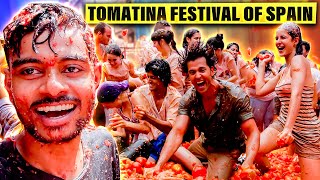 Spain Me Kheli Tamatar Wali Holi [upl. by Embry97]