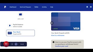 How To Verify PayPal With No Withdrawal limits   How To Confirm your Card On PayPal [upl. by Sweatt]