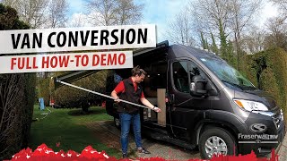 Complete HowTo Guide for Fraserway RV Van Conversion Rentals [upl. by Salguod]