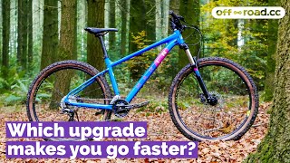 Which budget bike upgrade makes you fastest  Cheap bike upgrade Challenge [upl. by Nevah]