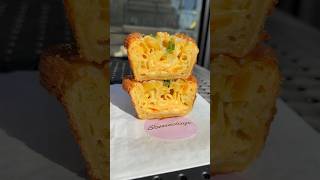 Your favorite new savory pastry is here come try our 3 Cheese Baked Mac amp Cheese Cup now [upl. by Esyla]