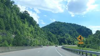 Driving Scenic Hwy 119  South of Chapmanville West Virginia  Logan County alongtheway [upl. by Elyak464]