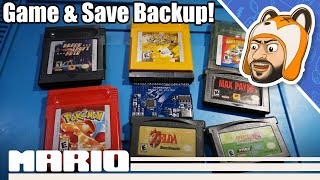 How to Backup Game Boy Cartridges amp Saves with the GBxCart  Compatible with GBGBCGBA [upl. by Ardis747]