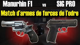 Sig Sauer PRO 2022 Gendarmerie vs le Légendaire Manurhin F1  MR88 [upl. by Granville]