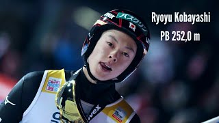 Ryoyu Kobayashi PB 2520 m 24032019 Konkurs indywidualny Planica Seven 2019 Rekord Letalnicy [upl. by Kcirderfla]