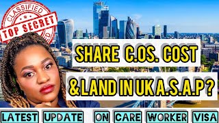 MOVE TO UK FAST BY SHARING COS COSTUK LAUNCHES A MAJOR INVESTIGATION IN CARE WORKER VISA FRAUD [upl. by Siladnerb]