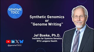 Synthetic Genomics or quotGenome Writingquot [upl. by Drugi]