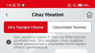 ziraat bankası mobil onay tanımlı cihaz kaldirma silme eşleşmiş cihaz kaldır ziraat mobil giriş yapm [upl. by Yrrej]