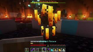 Minecraft Incendium Boss Fight [upl. by Anirad]