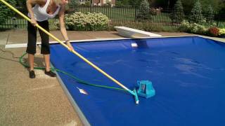 Cover Pump use on an Automatic Pool Cover [upl. by Yessej49]