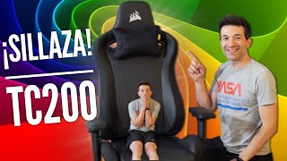 NUEVA SILLA TC200 de CORSAIR ¿LA DEFINITIVA  Review  Pruebas  Montaje [upl. by Mendelson]