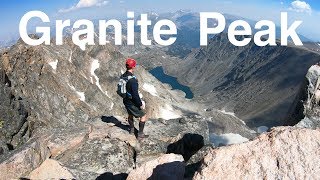 Granite Peak Summiting Montanas Highest Peak in One Day [upl. by Elmer]