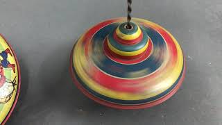 Vintage spinning tops [upl. by Teik]