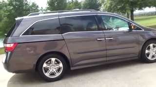 HD VIDEO 2012 HONDA ODYSSEY TOURING ELITE MINI VAN FOR SALE SEE WWW SUNSETMOTORS COM [upl. by Wagner]