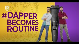 Philips Trimmer DapperBecomesRoutine 30 Sec [upl. by Tenahs]