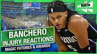 Paolo Banchero Injury Reactions and NBA Futures Impact [upl. by Wildon]