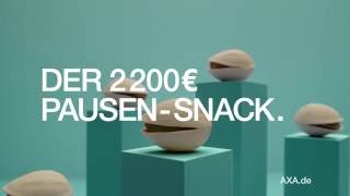 AXA Krankenversicherungen TV Spot  Der 2200€ Pausensnack [upl. by Elum]