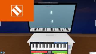 Home Depot Theme  Roblox Piano [upl. by Ainomar]