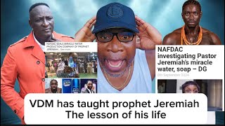 NAFDAC SHUTS DOWN PROPHET JEREMIAH’S MIRACLE ITEMS PRODUCTION [upl. by Nyloc]