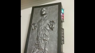 How to build Han Solo in Carbonite Lifesize  Germany [upl. by Brenn]