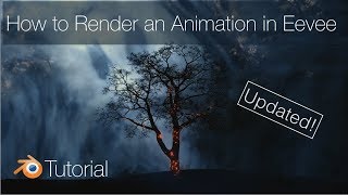 28 Blender  How to Render an Animation in EEVEE New [upl. by Ametaf]