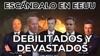 GUERRA EN UCRANIA ESCÁNDALO EN EEUU DEBILITADOS Y DEVASTADOS [upl. by Naaman877]