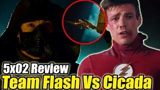 The Flash 5x02 Review y Referencias  LOS PODERES DE CICADA Y NORA ENTRENANDO [upl. by Yoshiko]