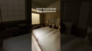 My stay at Hotel Resol Kyoto Shijo Muromachi in Kyoto Japan japantravel kyoto [upl. by Assiluj144]