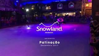 Patinação Artística Snowland única atração de Patinação no gelo em Gramado [upl. by Stafford]